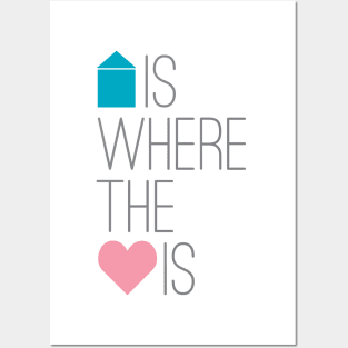 Home Is Where The Heart Is Posters and Art